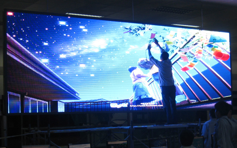 祝贺青岛海文信息技术有限公司LED显示屏及液晶拼接屏项目顺利竣工